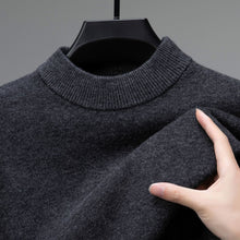 Load image into Gallery viewer, Men's Crew Neck Cashmere Sweater