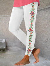 Load image into Gallery viewer, Women's Christmas Style Print Skinny Leggings