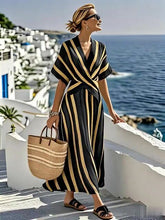 Load image into Gallery viewer, Women'S Loose Striped Print Dress