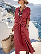 Load image into Gallery viewer, Women'S Loose Solid Color Dress