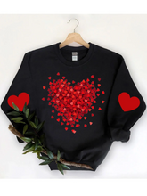 Load image into Gallery viewer, Valentine's Day Heart Sweatshirt