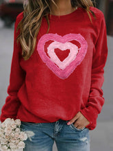 Load image into Gallery viewer, Women's Valentine's Day Printed Long Sleeve Sweatshirt