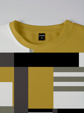 Load image into Gallery viewer, Men&#39;s Simple Colorblock Round Neck Casual Sports Set 051