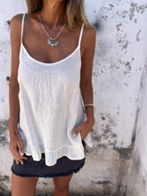 Load image into Gallery viewer, Cotton and Linen Camisole