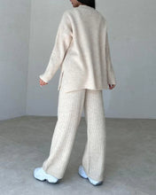 Load image into Gallery viewer, Long Knitted Three-Piece Set