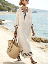 Load image into Gallery viewer, Women'S Loose Striped Print Dress