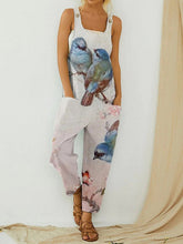 Load image into Gallery viewer, Women&#39;s Retro Abstract Printed Camisole Jumpsuit