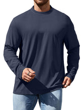 Load image into Gallery viewer, Men's Casual Round Neck Striped Loose Large Size T-Shirt