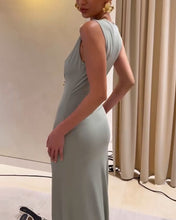 Load image into Gallery viewer, Sexy V-neck Sleeveless Dress