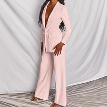Load image into Gallery viewer, Fashion casual professional suit suit