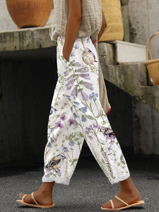 Women's Flower & Bird Lounge Pants