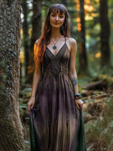 Load image into Gallery viewer, Vintage Celtic Knot Gradient Art Sling Dress