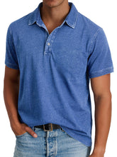 Load image into Gallery viewer, Men's Retro Lapel Button Casual Solid Color Short Sleeve POLO Shirt