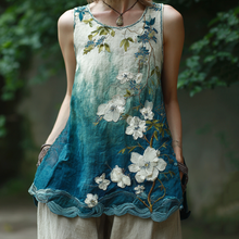 Load image into Gallery viewer, Women's Vintage Japanese Cherry Blossom And Bamboo Art Shirt