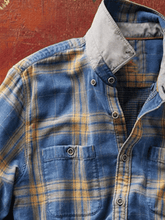 Load image into Gallery viewer, Men's Vintage Western Check Shirt