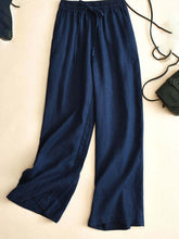 Load image into Gallery viewer, Women's Loose Cotton And Linen Casual Leggings