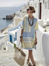 Load image into Gallery viewer, Women'S Loose Striped Print Dress