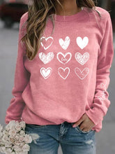 Load image into Gallery viewer, Women's Valentine's Day Nine Palaces Love Heart Casual Sweatshirt