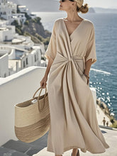 Load image into Gallery viewer, Women'S Loose Solid Color Dress