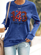 Load image into Gallery viewer, Fashion Print Long Sleeve Sweatshirt