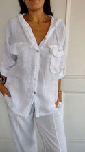 Load image into Gallery viewer, Casual Cotton and Linen Hoodie