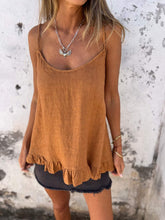 Load image into Gallery viewer, Cotton and Linen Camisole