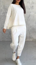 Load image into Gallery viewer, Casual Round Neck Long Sleeve Two Piece Suit