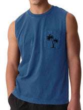 Load image into Gallery viewer, Hawaii Beach Pocket Coconut Print Vest