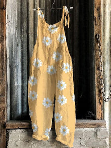 Women's Floral Print Jumpsuit