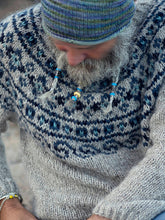 Load image into Gallery viewer, Vintage Beautiful Norwegian Knit Jacquard Crew Neck Sweater（Unisex）