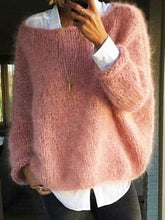 Load image into Gallery viewer, Casual Mohair Warm Knitted Sweater