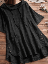 Load image into Gallery viewer, Women&#39;s Loose Casual Cotton Linen Dress