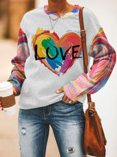 Load image into Gallery viewer, Fashion Print Long-Sleeved Sweatshirt