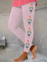 Load image into Gallery viewer, Women's Christmas Colorful Chicken Print Skinny Leggings