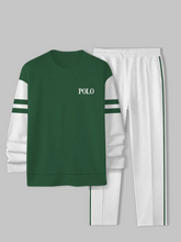 Load image into Gallery viewer, Men&#39;s Simple Colorblock Round Neck Casual Sports Set 0123