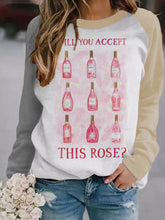 Load image into Gallery viewer, Women's Love Print Casual Sweatshirt