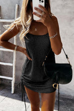 Load image into Gallery viewer, Fashion Sleeveless Lace-up Woolen Dress