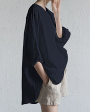 Load image into Gallery viewer, Comfortable Solid Linen Top