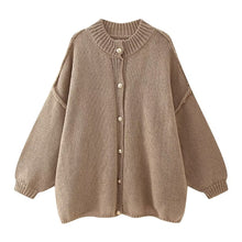 Load image into Gallery viewer, Stylish Solid Color Casual Bat-Sleeved Sweater Jacket