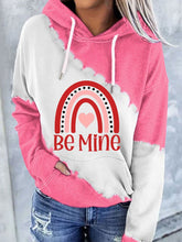 Load image into Gallery viewer, Women's Happy Valentine's Day Print Hoodie