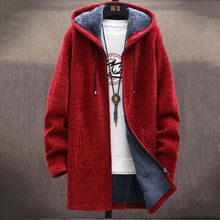 Load image into Gallery viewer, Men&#39;S Plush Thick Knitted Sweater Coat Cardigan