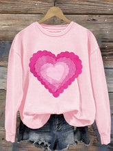 Load image into Gallery viewer, Women's Valentine's Day Printed Long Sleeve Sweatshirt