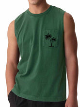 Load image into Gallery viewer, Hawaii Beach Pocket Coconut Print Vest