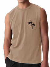 Load image into Gallery viewer, Hawaii Beach Pocket Coconut Print Vest