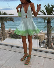 Load image into Gallery viewer, Fashion Gradient Mini Dress