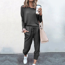 Load image into Gallery viewer, Comfy T-shirt&amp;Pants Two Pieces Set