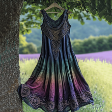 Load image into Gallery viewer, Retro Celtic Knot Gradient Design Dress
