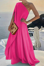 Load image into Gallery viewer, Alyse One Shoulder A-line Elegant Maxi Dress