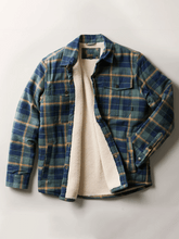 Load image into Gallery viewer, Men's Vintage Casual Lambswool Plaid Jacket Shirt
