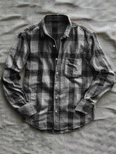 Load image into Gallery viewer, Men's Casual Flannel Plaid Long Sleeve Shirt Jacket